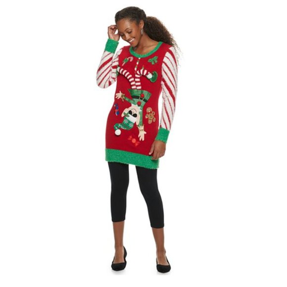 ugly sweater tunic